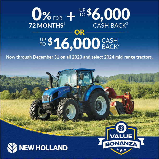 New Holland Value Bonanza 4